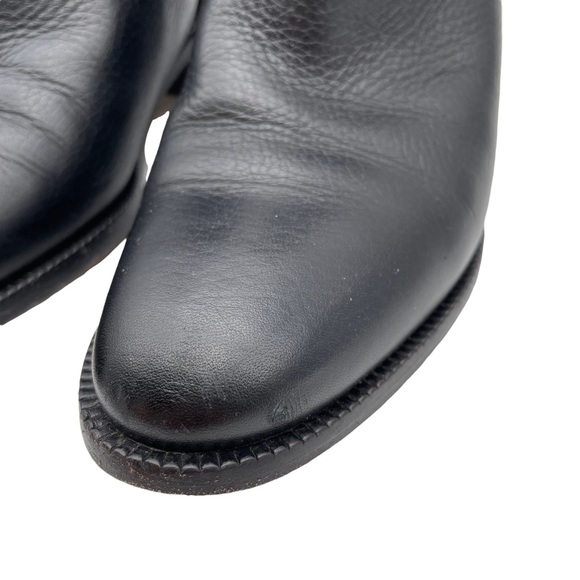 Valentino Garavani Rockstud Leather Bootie Black - Picture 4 of 9